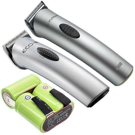 1200 mAh Akku für Tondeo ECO XP, ECO XP Profi, Wella Xpert HS50, KR600 Rasierer (grün)