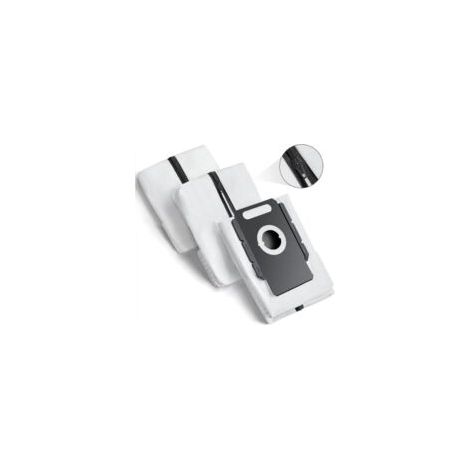 Wiederverwendbare Staubsaugerbeutel für iRobot i-, S- und J-Serie, Ersatzbeutel für Roomba i1, i1+, i3, i3+, i4, i4+, i6, i6+, i7, i7+, j7, j7+, i8, i8+, S9, S9+ (3er-Pack) – Crezuo