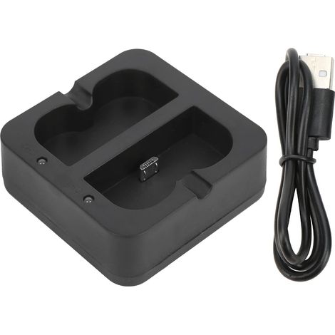 Station de Charge pour Batterie de Sonnette Vidéo, Chargeur de Batterie Double Chargeur Portable Rapide pour Sonnette avec Indicateur D'état de Charge Chargeur de Batterie pour (1/5)