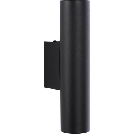 Applique Figura, 2xGU10, design nero LUSSIOL LUSSIOL