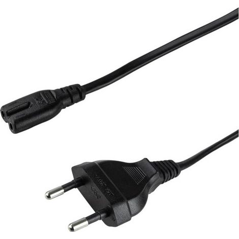 LogiLink CP192 alimentation Cordon électrique noir 1.00 m (1/3)