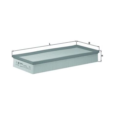 Filtro de aire Knecht LX792 (1/2)
