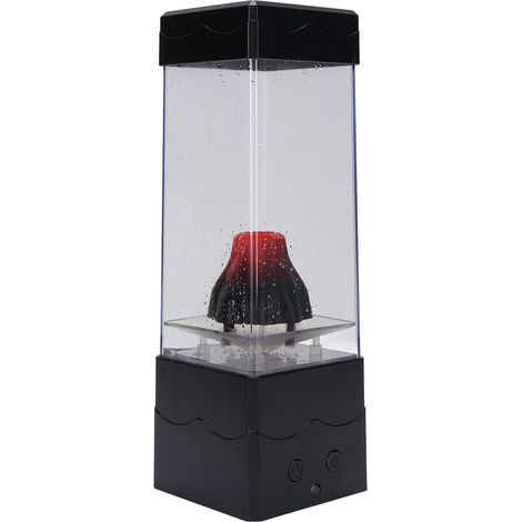 Vulkanlampe, mehrere Beleuchtungsmodi, innovative dekorative Schreibtischlampe fürs Schlafzimmer. (1/5)
