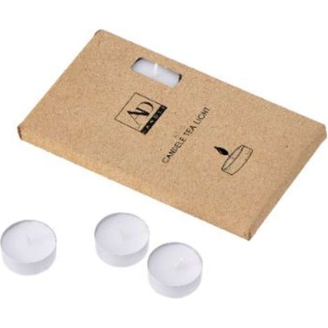 Candele Tea Light 15 Bianche 100436 Ad