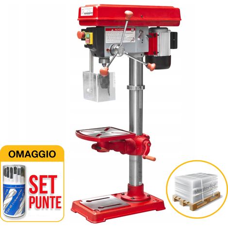 Trapano a colonna da banco con trasmissione a cinghia Holzmann sb4116hm 230v (1/3)