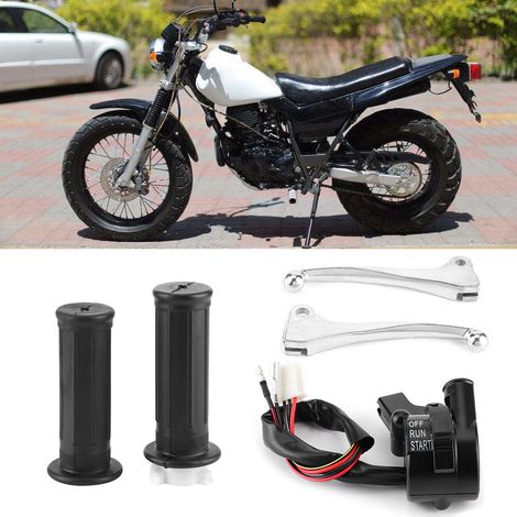 Gasgriffgehäuse-Schalter-Bremshebel-Kit für Motorrad, passend für YAMAHA PW50 PY50 PEEWEE 50 Dirt Bike (1/5)