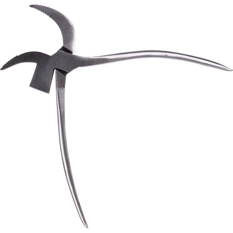 Pince durable pour le travail du cuir, outil de maroquinerie, pinces pour cordonniers et selliers, argent (1/5)