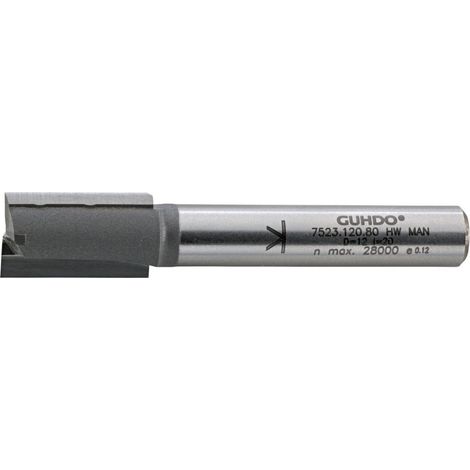 Guhdo HW-Nutfräser Z2 D12 l20 L60 (1/3)