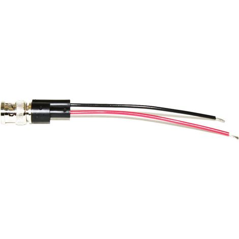 Mueller Electric BU-5100-A-4-0 Cavo di misura Spina BNC 0.1 m Nero, Rosso 1 pz.