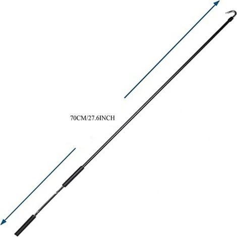 Manivelle de 70 cm, tige pivotante universelle pour pare-soleil intérieur/extérieur, fonctionnement fluide, durable et anti-blocage fournie exclusivement (1/5)