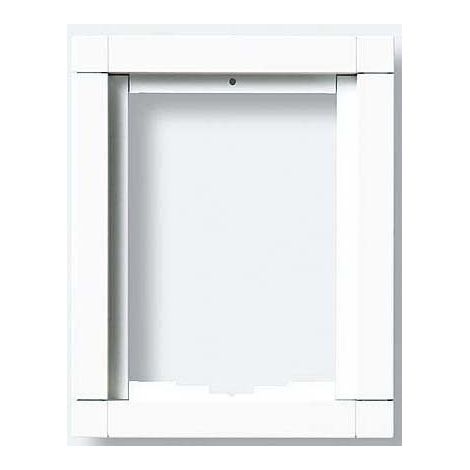 Marco adaptador siedle kr 611-1/1-0 sm aluminio 131 mm