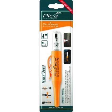 Marcador BIG Ink XL blanco en blister resistente