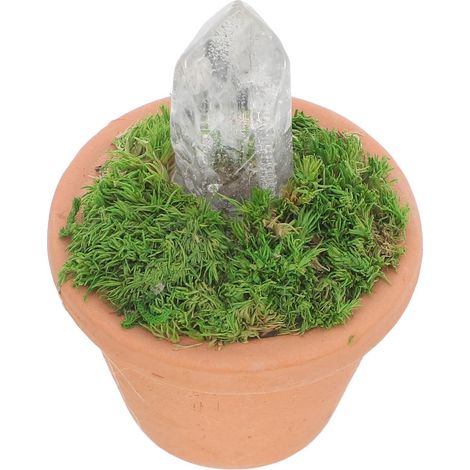 Kristall Bonsai Dekoration mit natürlichem Quarzstein