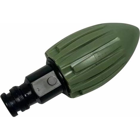 Tuyaux de maison Dredge Flusher Outil de nettoyage de vidange d'égout Ménage Nettoyeur haute pression Flusher Outil de nettoyage de gouttière pratique,vert (1/5)