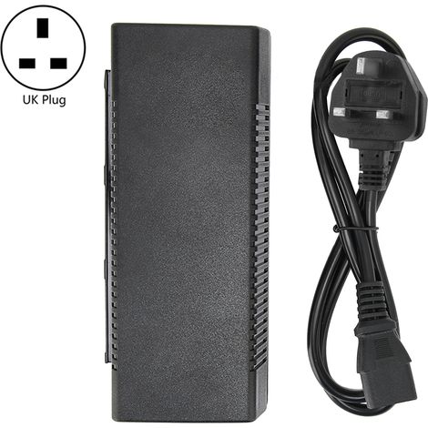 PoE-Netzteil mit Injektor, konform mit EN55022 Klasse B, 100-240 V, UK-Stecker, entstört gegen abgestrahlte Störungen.