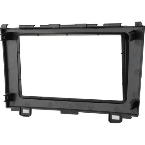 Cadre Tableau De Bord - Pour Autoradio 2 Din - Compatible Honda CRV 2007-2010 - Noir - 1 Pièce (1/5)