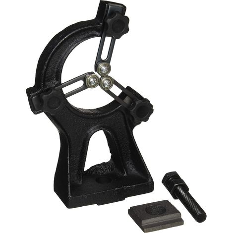 Holzstar – Lunette fixe pour tour à bois DB900 – Support pièces longues – Empêche vibrations et marques – Pour pièces jusqu'à 155 mm de hauteur (1/3)