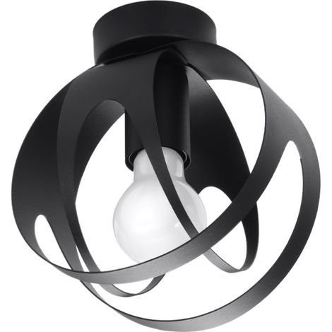 TULOS black ceiling lamp (1/5)