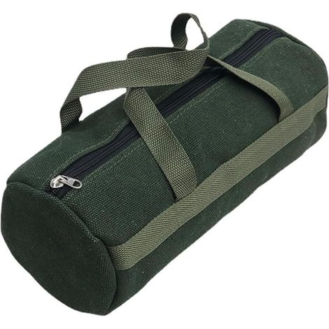 KOWOLL Organisateur d'outils portable et multifonctionnel en toile, sac de rangement robuste, idéal pour la réparation automobile, la plomberie, le bricolage et les loisirs créatifs (1/5)