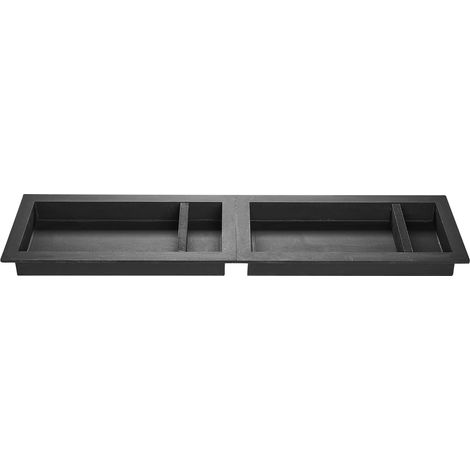 Mophorn Duschnische, 40,6 x 81,3 cm + 40,6 x 81,3 cm Wandnische mit verstellbarem Regal, 10,2 cm dicker moderner Seifen- und Shampoo-Organizer, schwarz für Badezimmerdusche