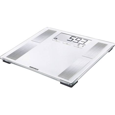 Soehnle 63872 Shape Sense Connect 100 bilancia pesapersone digitale con Bluetooth bianca (1/5)