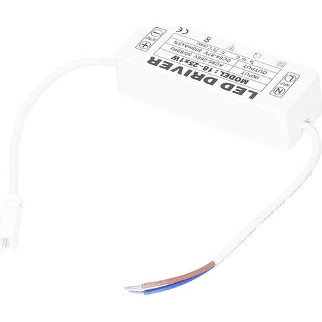 Netzteil für 18–25 x 1-W-LEDs, 300 mA Konstantstrom, Eingang AC 85–265 V, Ausgang DC 54–87 V, wasserdichter Weitspannungs-Isolationstransformator, externes Netzteil für 18–25 x 1-W-LEDs (1/5)