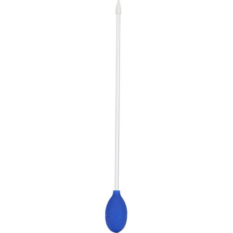 Acrylique corail mangeoire changeur d'eau aspiration excréments nettoyage aquariums Tube alimentation outil bleu (1/5)