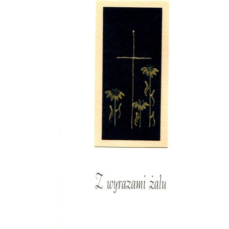 Carte de condoléances MAK DL KON01