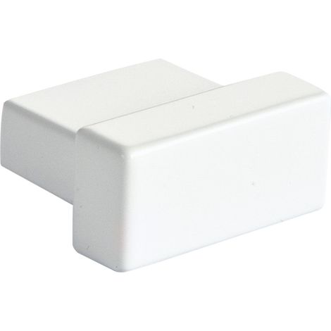 Knopf Möbelknopf Möbelgriff Fisolo B 29mm T 24mm ZN weiß glänzend (1/3)