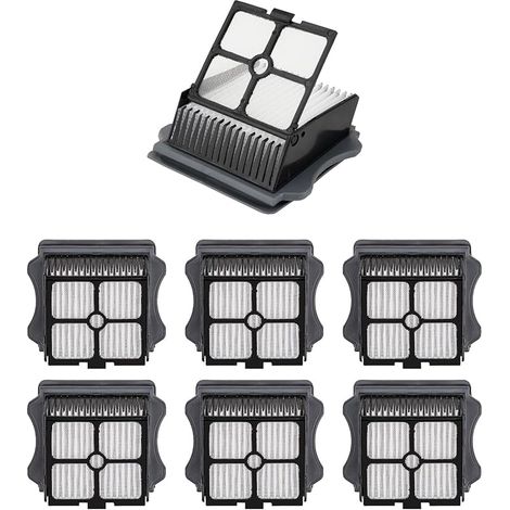 (7 Pièces) Filtres Hepa De Rechange Floor One S3 Compatibles Avec Les Aspirateurs Eau Et Poussière Sans Fil Tineco Ifloor 3/ Floor One S3/ Floor One S5/ Floor One S5 Pro 2, Kit De Remplacement Et (1/5)