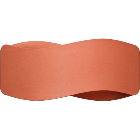 Appliques Tila acier ocre rouge 1xG9 30cm Sollux (1/5)