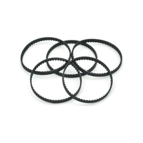 Endless belt, 227.584 mm long, 112 teeth, synchronous, 3 mm wide, closed toothed belt, pack of 5--DTEKGAZ