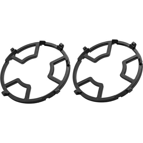 2pièces Supports De Cuisinière à Gaz Pour Poêles Supports De Casseroles Fonte Anneaux De Antidérapants Pour Brûleur