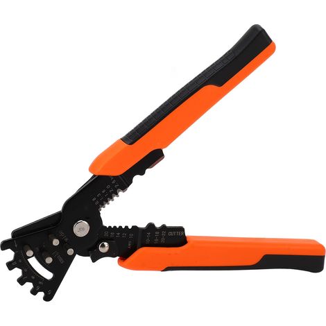 Orange-rote Kabelabisolierzange, Multifunktionszange für Elektriker, Drahttrennzange (1/5)