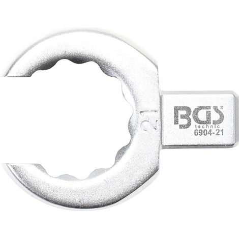 Clé Annulaire et Ouverte 21 mm - Empreinte 9 x 12 mm - Acier Résistant - Précision et Durabilité - D-Work (1/5)