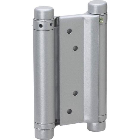 Metafranc 310726 Lot de 2 charnieres de porte pendule 100 mm - Charge maximale : 20 kg - En metal robuste - Ferrure de porte battante - Pour porte de salon - Charniere suspendue - 310726