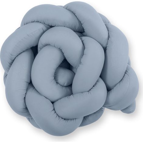 Paracolpi per culla intrecciato - Blu sporco (1/3)