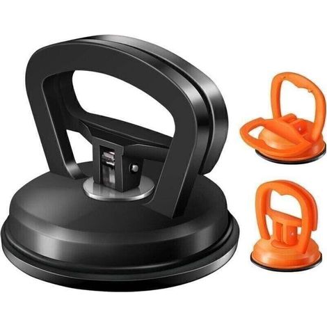Dent Puller,3 Pack Car Dent Puller Suction Cup Dent Puller Car Dent Removal Kit Dent Remover Tool and Dent Repair Kit Handle Lifter for Cars Body,Glass,Screen,Tiles Lifting,Objects Moving (1/5)