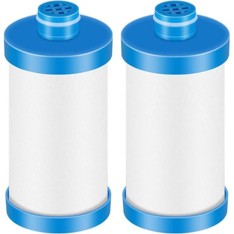 Filtre à Eau pour 2 Pièces Noyau en Coton PP, Pratique Odeur, Adapté à l'eau Dure pour Usage Domestique et Bureau (1/5)