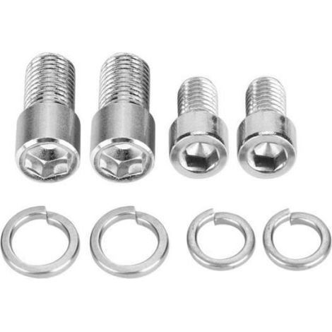 Adaptateur Rétroviseur Moto - Alliage D'aluminium - M10 Et M8 - Pour Montage Surélevé Et Élargi - 2 Pièces (1/4)