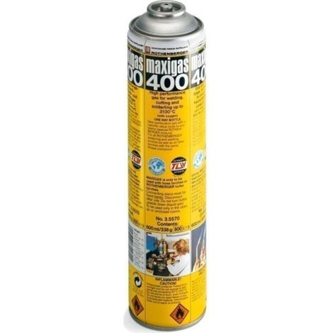 Cartucho Gas 400Gr Maxigas 400 Rothenberger