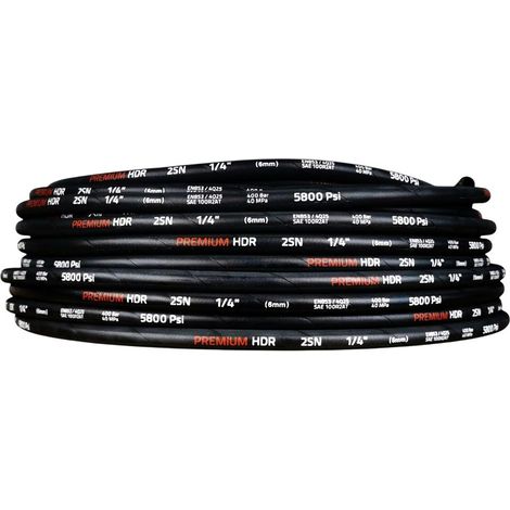 Tuyau hydraulique premium DN06 2SN (1/4") 400 bar (1/5)