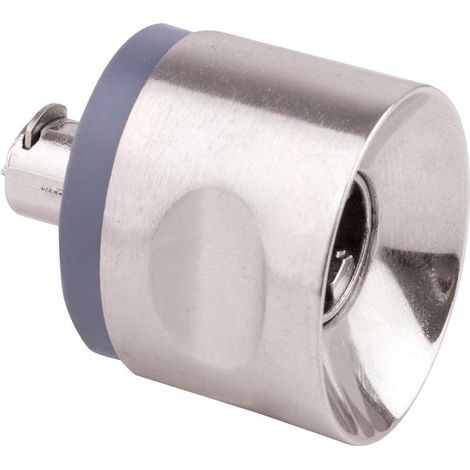 Cyclingcolors – Bouton pour inserts amovibles – Cylindre de serrure 22mm – Finition chromée – Verrou de porte pour placard – Sécurisé avec clé (1/3)