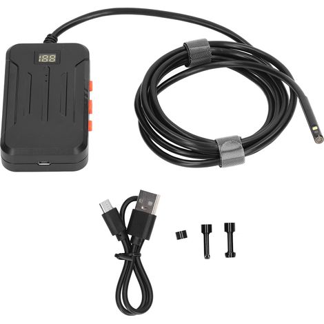 Endoscope industriel double caméra 1080P HD WiFi, diamètre 5.5mm pour inspection de canalisations et construction navale (1/5)