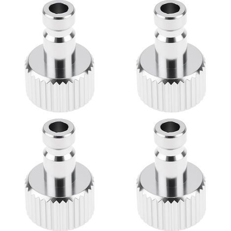 4 x Airbrush Quick Couplers 1/8" BSP Suitable for Paint Tools Connection and Disconnect Coupler (1/5)