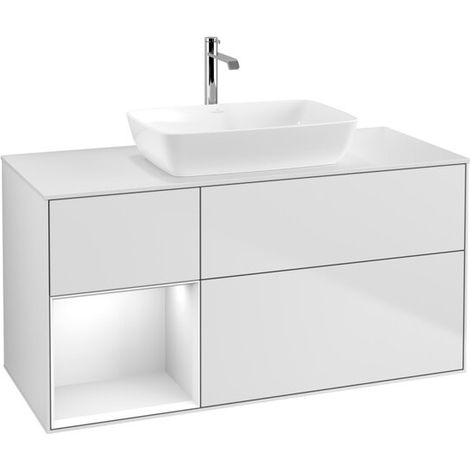 Villeroy & Boch G821GFMT Armoire sous-lavabo Finion G82 (1/2)