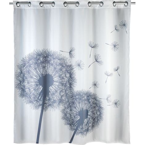 Rideau de douche anti-moisissure motif pissenlit ASTERA (1/2)