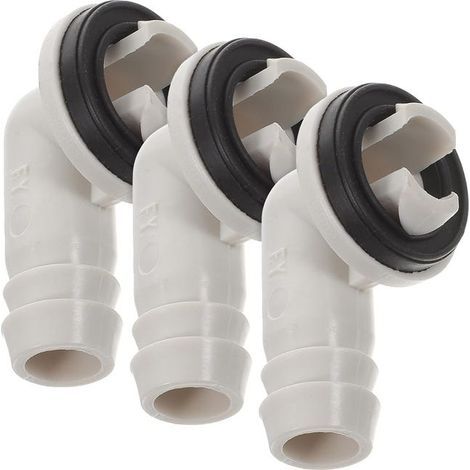 Set of 3 15mm air conditioner drain hose fittings, condensate drain adapter (1/5)