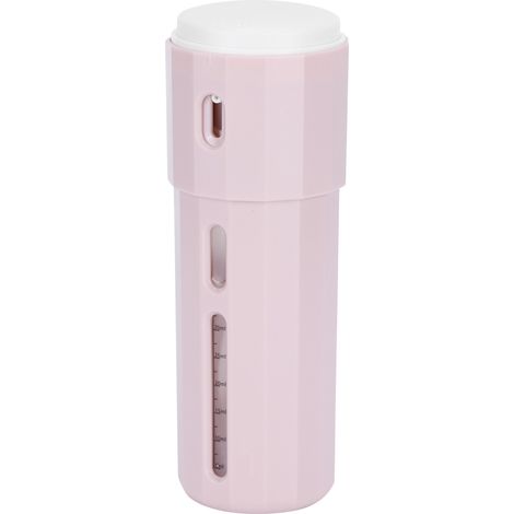 Distributeur de voyage 3 en 1 pour shampoing, lotion, gel douche et savon, flacon vide et accessoires (1/5)
