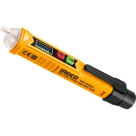 Cercafase Tester elettronico Rilevatore di Tensione - Corrente - Sonoro INGCO (1/3)